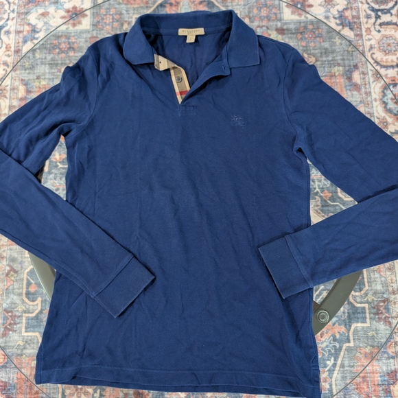 Burberry Blue Long Sleeve Shirt - Picture 7 of 10